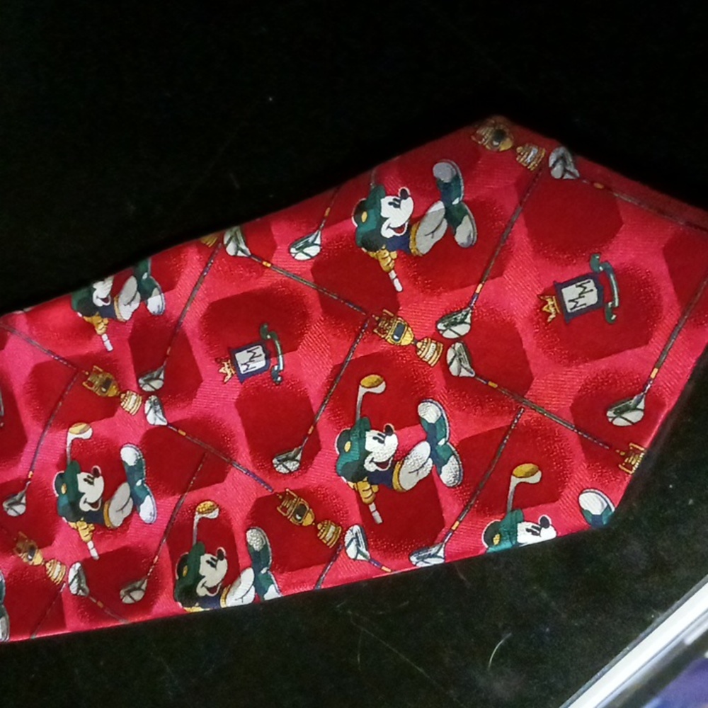Disney Golf Tie